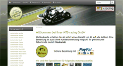 Desktop Screenshot of mts-racing.de